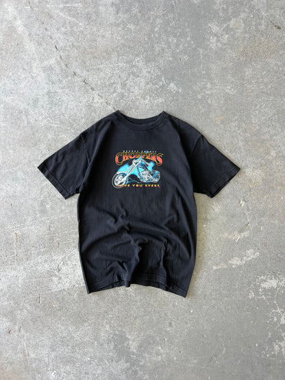 90s Orange County Choppers black tee - Sz M