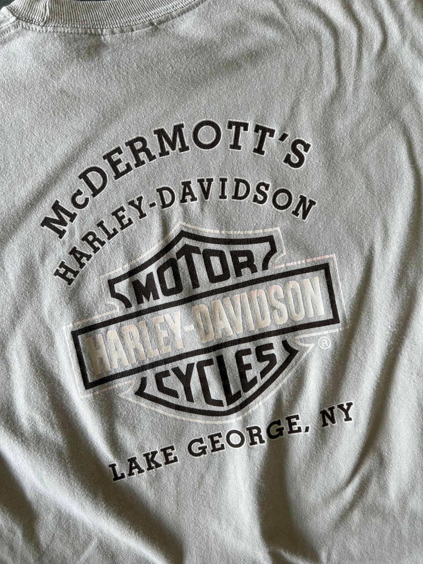 Harley Davidson McDermott's natural tee - Sz M