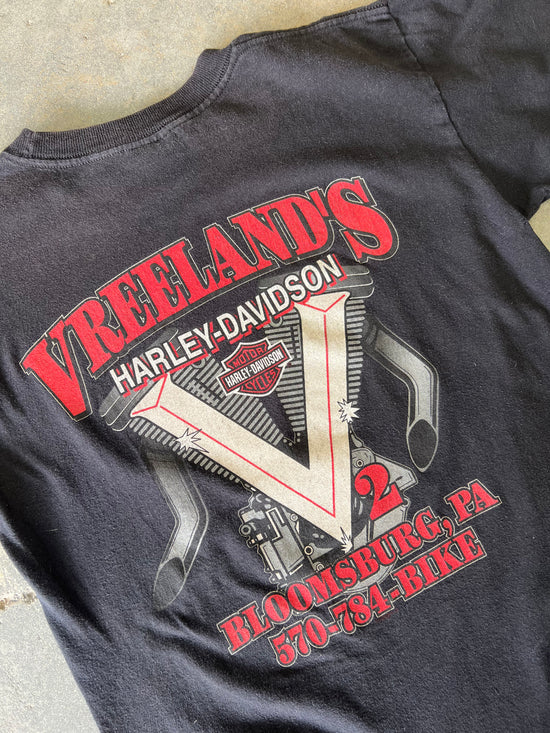 Y2K Vreeland's Harley Davidson Black tee