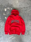 90s Ohio State Red hoodie - Sz S
