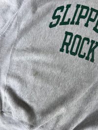 90s Slippery Rock Grey Crewneck - Sz XL