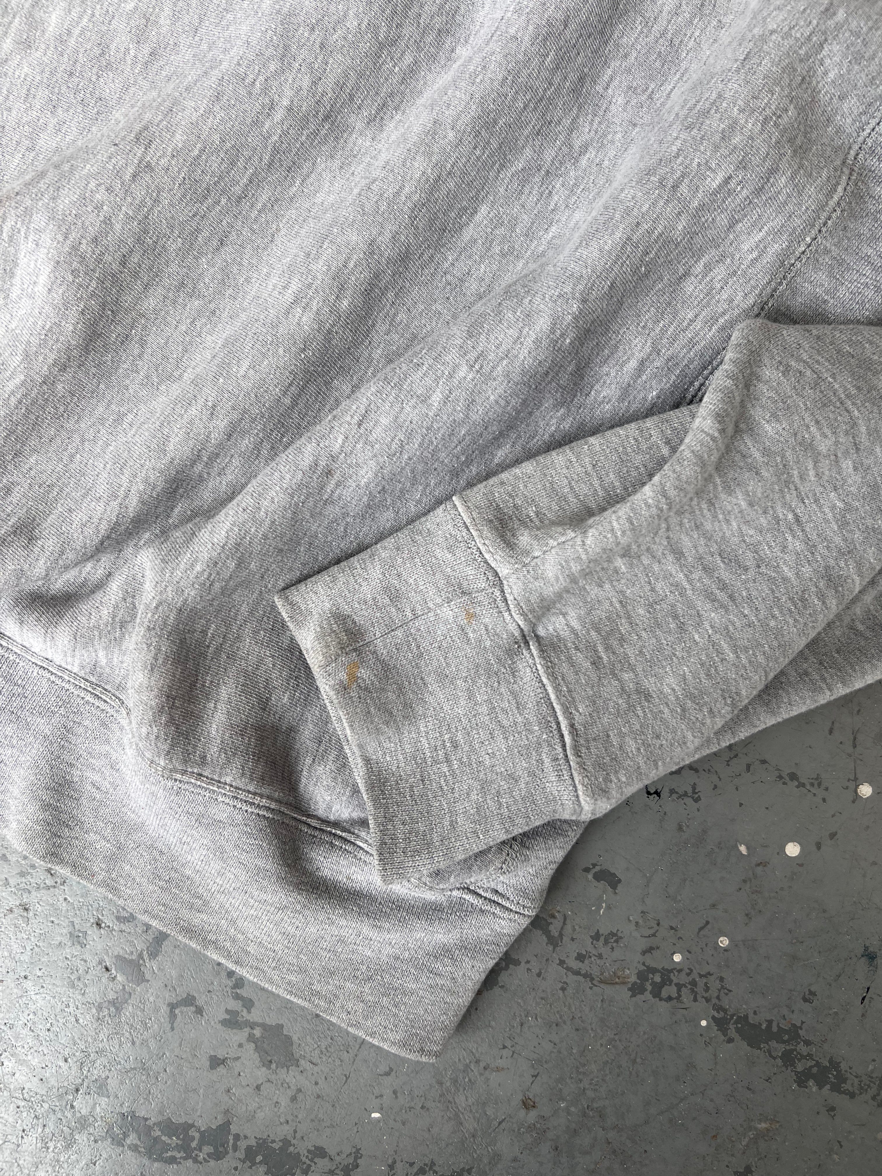 90s Slippery Rock Grey Crewneck - Sz XL
