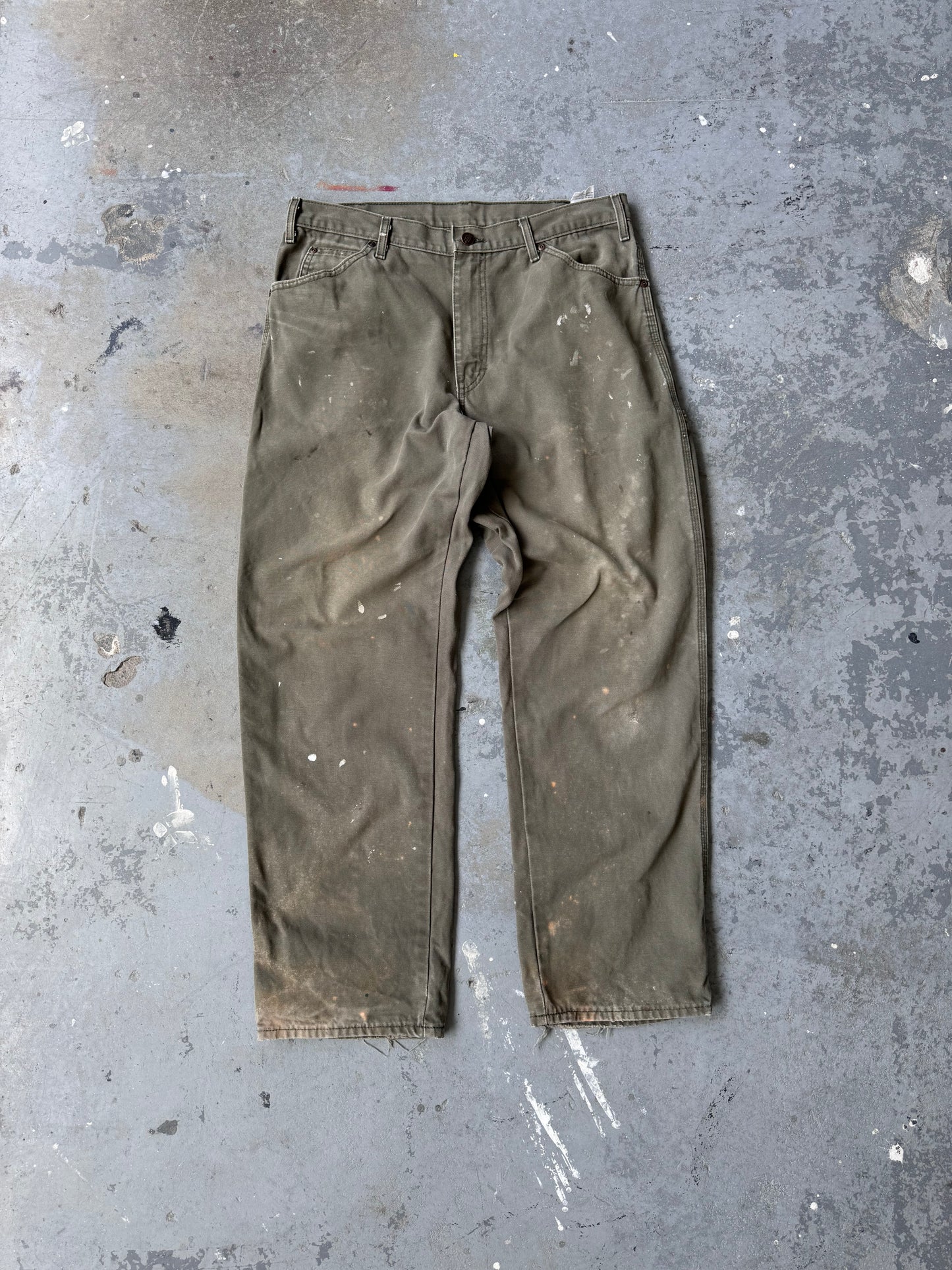 Dickies Olive Carpenter Pants - Sz 34x30