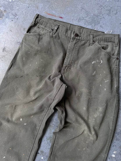Dickies Olive Carpenter Pants - Sz 34x30