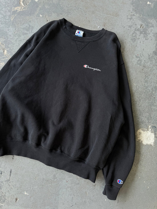 Champion black crewneck - Sz XL