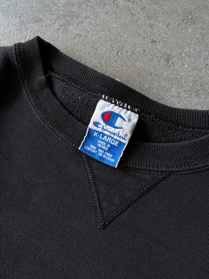 Champion black crewneck - Sz XL