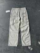 New true religion beige cargo pants - Sz 26