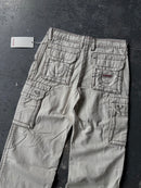 New true religion beige cargo pants - Sz 26