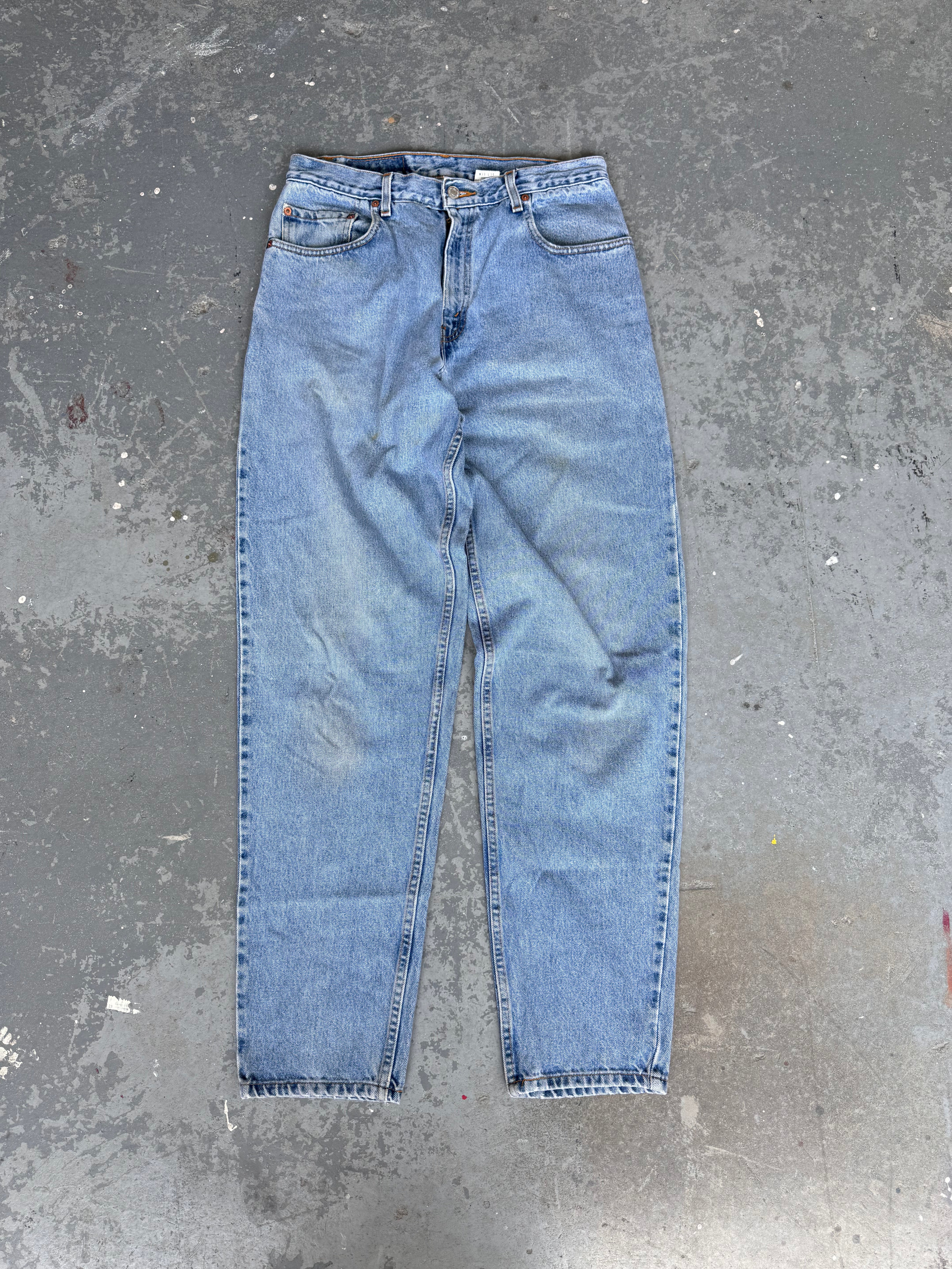Y2k Levi's 560 Loose fit Tapered leg light wash jeans- Sz 33x34