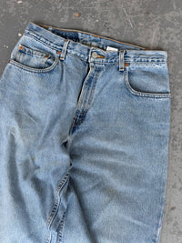 Y2k Levi's 560 Loose fit Tapered leg light wash jeans- Sz 33x34