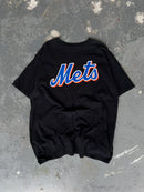 NY Mets Santana Black tee- Sz XL